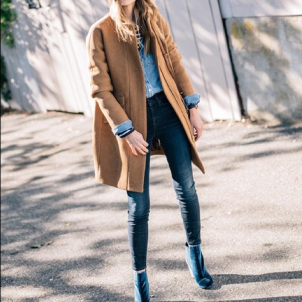 Jcrew cocoon coat